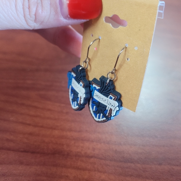 New PVC Harry Potter Ravenclaw Dangle Earrings - Picture 4 of 5